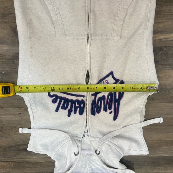Aeropostale Light Gray Hoodie Vest - Picture 5 of 5